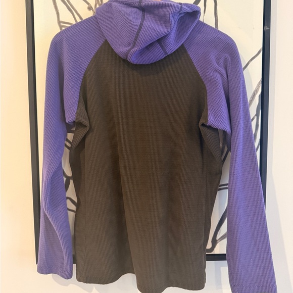 Melanzana Purple and Brown Hoodie - Picture 4 of 4